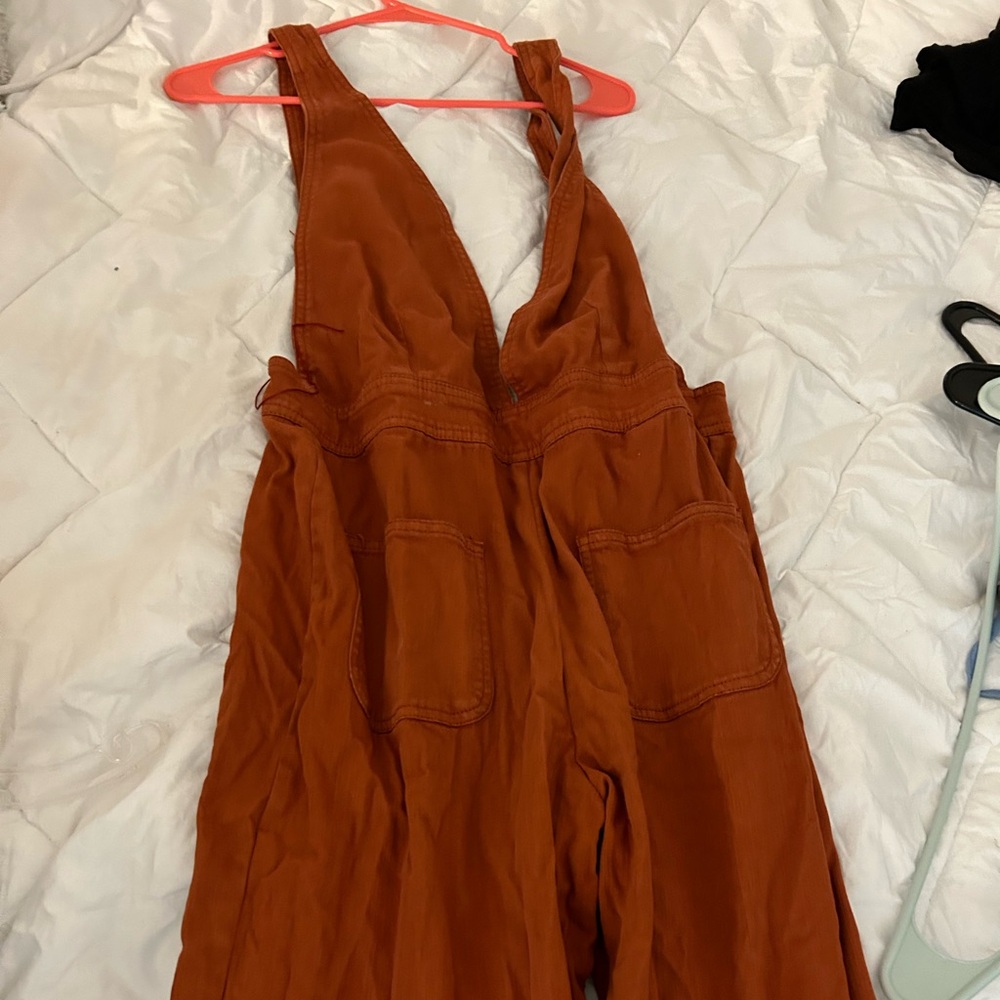 Orange overalls